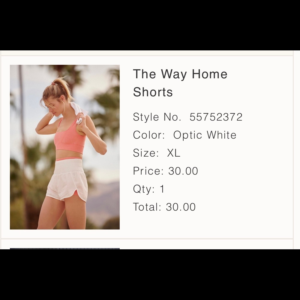 FREE PEOPLE way home shorts
